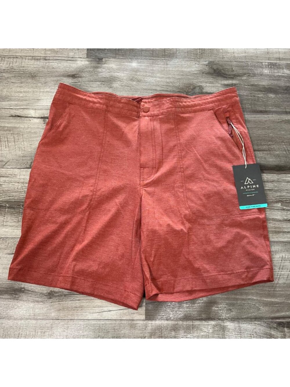 Alpine Design Athletic Mid Rise Hybrid Shorts Crushed Spice NWT Men’s Size 38